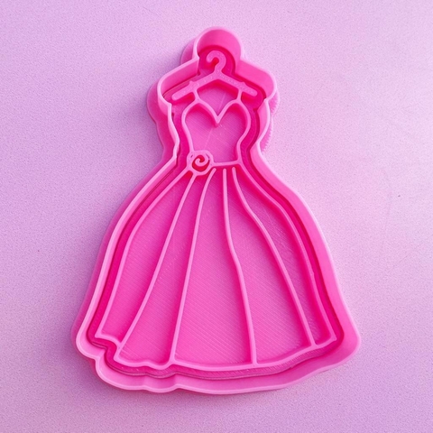 CORTANTE 3D VESTIDO DE NOVIA