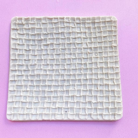 MOLDE DE SILICONA TEXTURA MIMBRE GR