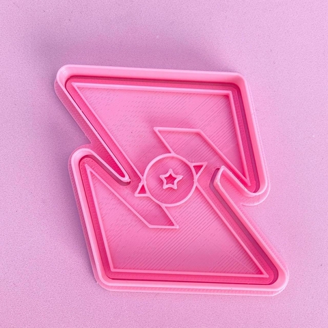 CORTANTE 3D DRAGON BALL Z LOGO