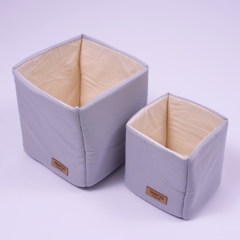 Cubo x2 Organizador GRIS PERLA