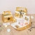 Mini Cajita Ema dorada x 10 - AIRE objetos decorativos