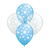 Globos Copos de nieve 12" x 5 u