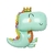 Globo Dino baby king 80cm