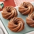 Molde 6 cupcakes espirales o mini bundt cake pastel - comprar online