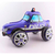 Globo auto de policia azul 3D en internet