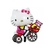 Globo Kitty en triciclo 68 cm
