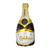 Globo botella Celebrate Black 75 cm