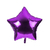 Globo estrella violeta 18" / 46 cm
