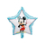 Globo estrella Mickey celeste 40cm