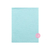 Mantel friselina rectangular celeste pastel (2.00 x1.40mtr)
