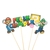 Toppers Mario Bros x 4