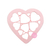 Cortante puzzle corazones pastel - tienda online