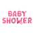Set de globos Baby Shower rosa