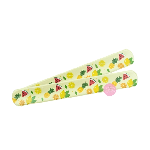 Pulsera Frutas flip x 24