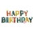 Banderín letras Happy Birthday Dino