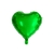 Globo Corazón verde 40 cm