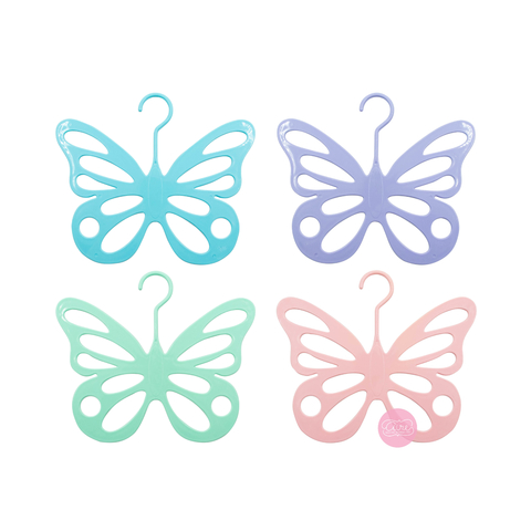 Percha Organizador Mariposa pastel