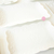 Bandeja blanca con relieve 24 x 15.5 cm - comprar online