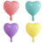 Set x 5 globos corazones pasteles - comprar online