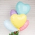 Set x 4 globos corazones pasteles - comprar online