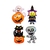 Set x 4 mini globos halloween funny