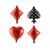 Set x 4 globos Poker - comprar online