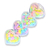 Set pulseritas corazones pastel - comprar online