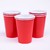 Vaso rojo x 8 - comprar online