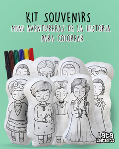 MINI AVENTURERAS PARA COLOREAR - comprar online