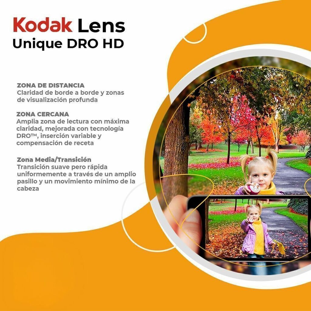 Lentes multifocales Kodak Unique Dro - Numag