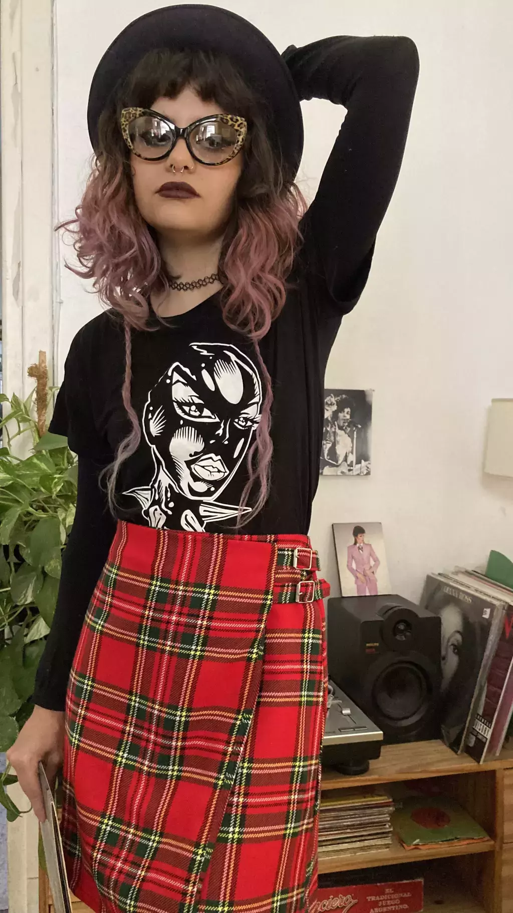 Falda Gotica Cuadrille Comprar en TIENDA FUEGO