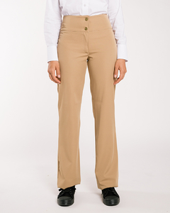 PANTALON FEMENINO PRETINA ANATOMICA CAQUI