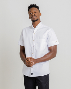 CAMISA MASCULINA NERU BLANCA - comprar online