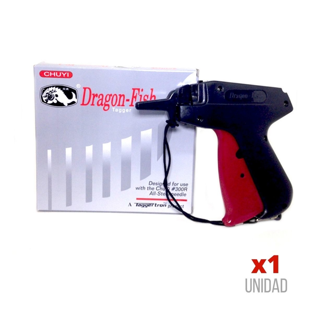 Pistola Etiquetadora de Ropa DRAGON FISH Aguja Gruesa