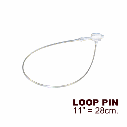 Precintos Manuales Loop Pins 11" - 28cm Paq. x1000