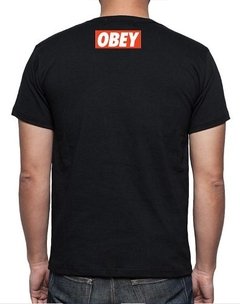 Playeras O Camiseta Estilo Poster Obey Tallas 100% Calidad - tienda en línea