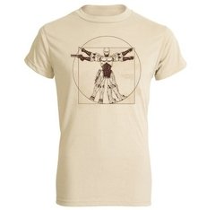 Playera Camiseta Robocop Original Da Vinci Hombre Vitruvio - comprar en línea