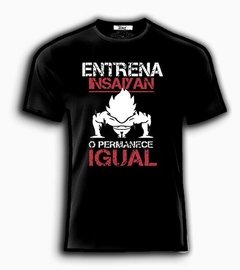 Playeras O Camiseta Entrena Insayan Goku Vegeta Gym - Jinx