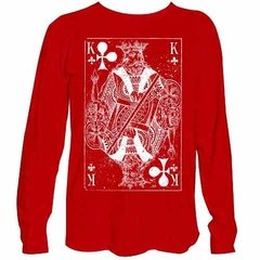 Playera Manga Larga Sudadera King Of Cards Poker en internet