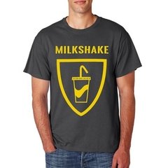 Playeras Escudo Logo Malteada Milkshake Vaso Leche Batido - comprar en línea