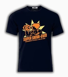 Playera Para Gym Dragon Ball Gimnasio Vegeta Super Saiyayin - comprar en línea