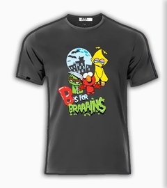 Playera Plaza Sesamo + Cerebros + Zombies Elmo Avelardo - tienda en línea
