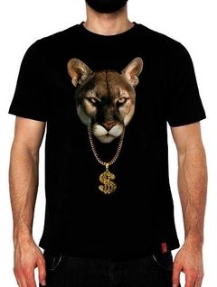 Playeras O Camiseta Puma Estilo Gangster Con Cadena De Oro - comprar en línea