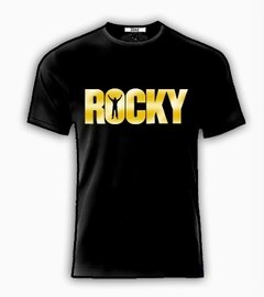 Playeras Rocky Envio Gratis Logo Clasico Oro 100% Calidad