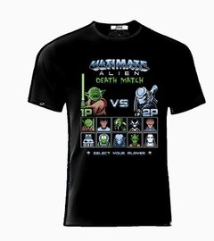 Playera Star Wars Vs Alien Yoda, Star Trek Street Fighter - comprar en línea