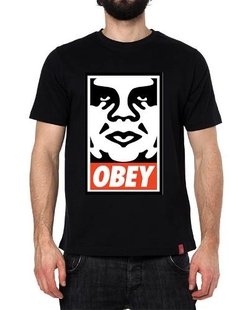 Playeras O Camiseta Estilo Poster Obey Tallas 100% Calidad - comprar en línea
