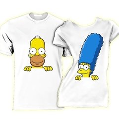 2 Playeras O Sudaderas P/ Parejas Marge Y Homero Simpson - comprar en línea