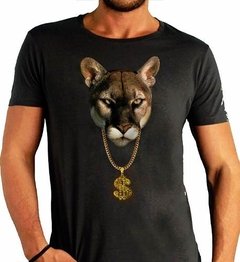 Playeras O Camiseta Puma Estilo Gangster Con Cadena De Oro en internet