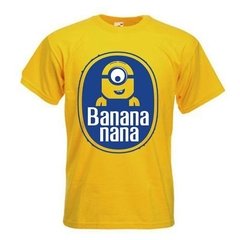 Playeras O Camiseta Banana Minion Chiquita Todas Las Tallasl en internet