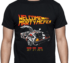 Playera Marty Mcfly